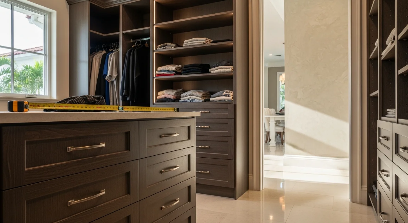 Custom interior design and installation project