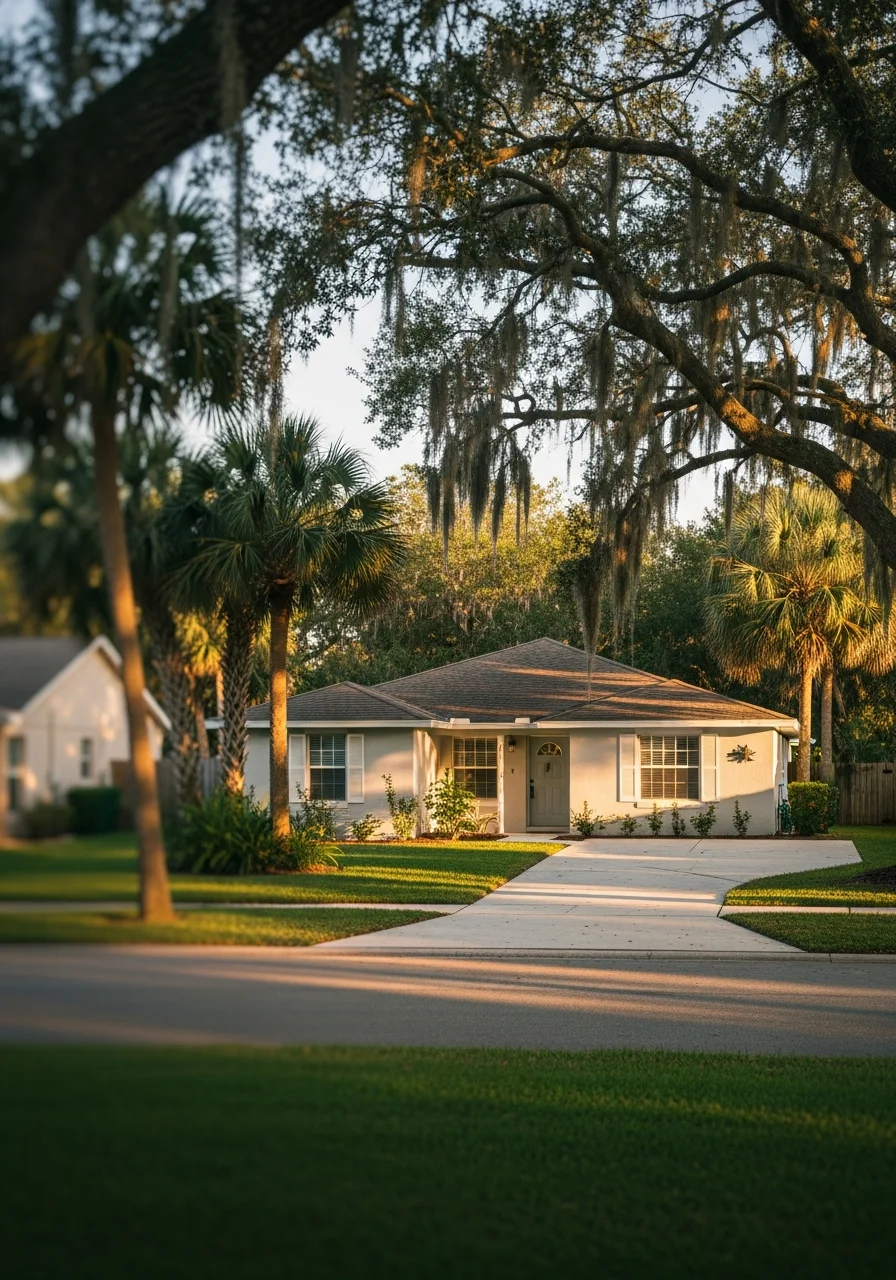 Professional service being performed at a Port Saint Lucie property.